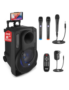 Altavoz PA Pyle PHPWA8TB.5 280W 8" Bluetooth con micrófonos