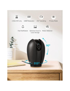 Cámara de Seguridad LaView 1080P 2 Paquete con WiFi 2