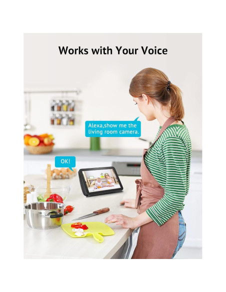 Cámara de Seguridad LaView 1080P 2 Paquete con WiFi