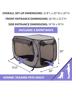 Transportín SportPet Designs Grande para Gato Beige 2