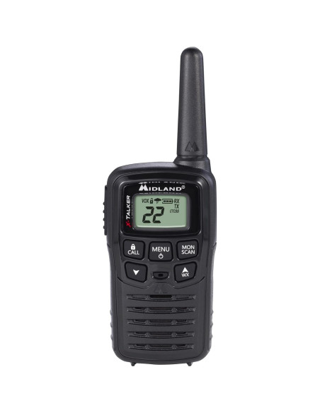 Walkie Talkie Midland T10 - 22 Canales FRS - Paquete de 4
