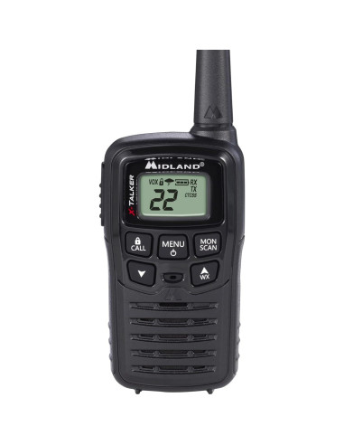 Walkie Talkie Midland T10 - 22 Canales FRS - Paquete de 4