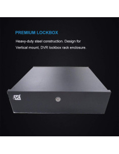 Caja de Seguridad Kenuco de Acero 16 Gauge con Ventilador 2