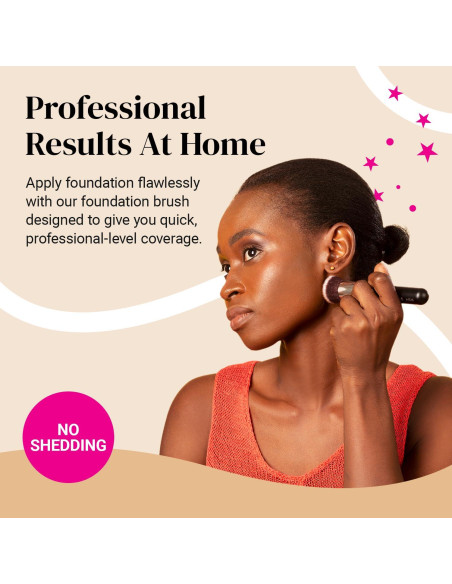 Brocha de Maquillaje KESHIMA Flat Top Kabuki 14.48 cm