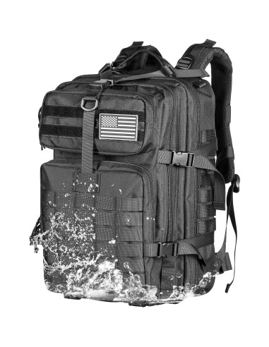 Mochila Táctica Himal Outdoors 40L Molle Negra
