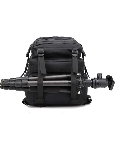 Mochila Táctica Himal Outdoors 40L Molle Negra