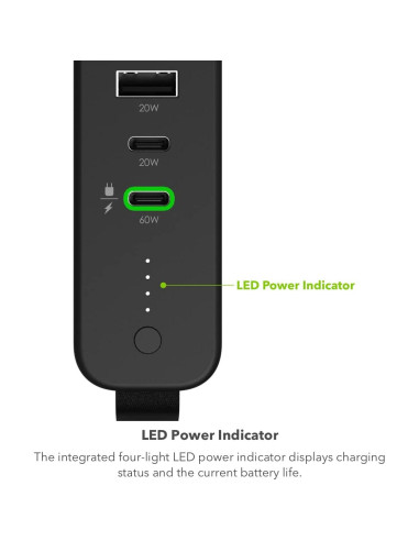 Batería Externa mophie Powerstation Pro AC 27000mAh USB-C