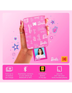 Impresora Portátil KODAK Barbie Signature + Accesorios 2