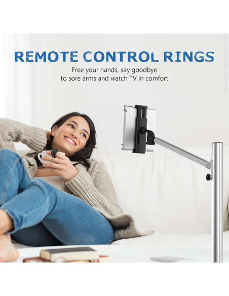 Control Remoto Bluetooth Inalámbrico YKQ01 para Smartphone - Blanco