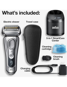 Afeitadora Eléctrica Braun Serie 9 9370cc para Hombres 2