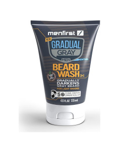 Champú para Barba MENFIRST Gris 136ml - Tono Claro