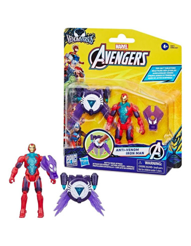 Figura de Acción Anti-Venom Iron Man 10 cm Hasbro Marvel