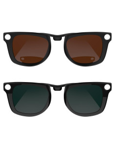 Clip Polarizado HiBloks para Ray-Ban Meta Wayfarer 50-22