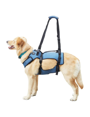 Arnés de Elevación para Perros Hanfu XL Azul Rehabilitación