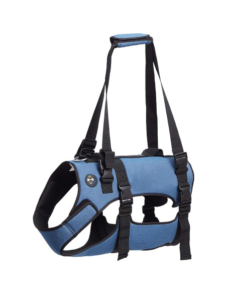 Arnés de Elevación para Perros Hanfu XL Azul Rehabilitación
