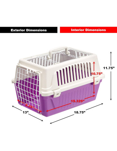 Transportín Ferplast Atlas Pequeño para Perros y Gatos