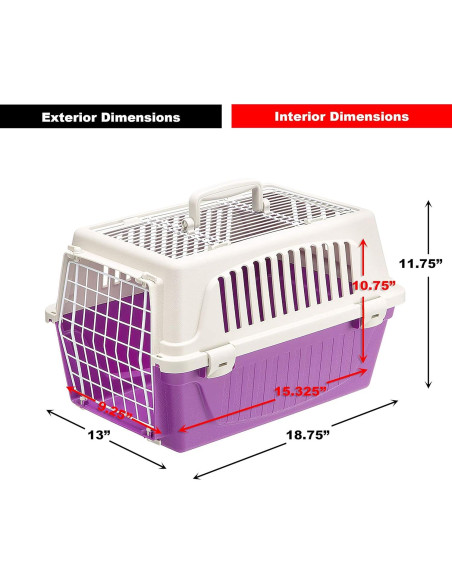 Transportín Ferplast Atlas Pequeño para Perros y Gatos