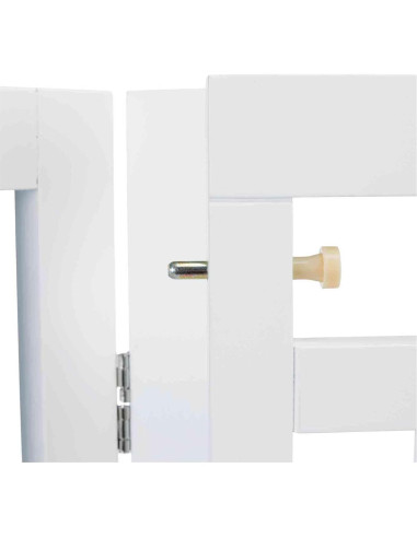 Barrera para Mascotas Trixie 4 Paneles Blanca 81 cm
