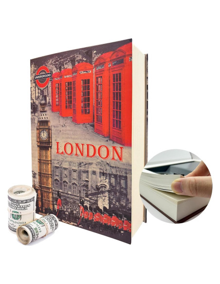 Caja Fuerte Oculta AZ-Homey Modelo Londres 22x15cm