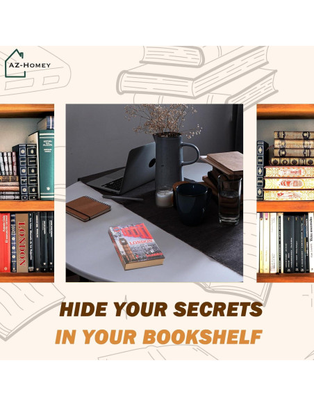 Caja Fuerte Oculta AZ-Homey Modelo Londres 22x15cm