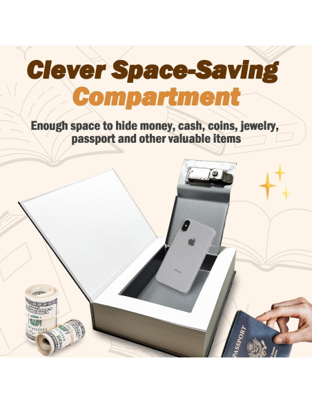 Caja Fuerte Oculta AZ-Homey Modelo Londres 22x15cm