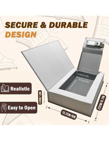 Caja Fuerte Oculta AZ-Homey Modelo Londres 22x15cm