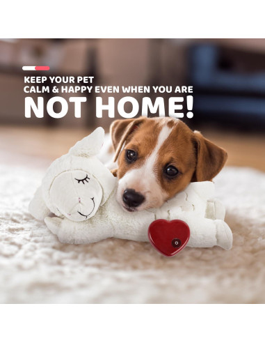Juguete para Perros ALL FOR PAWS Oveja Heartbeat - Alivio Ansiedad