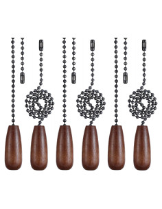 Juego de 6 Extensores de Cadenas de Tirar para Ventilador de Techo YEONHWA