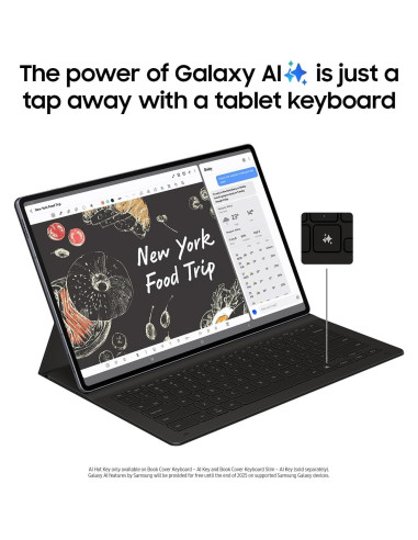 SAMSUNG Galaxy Tab S10+ 12.4" 512GB Plata, Tableta Android