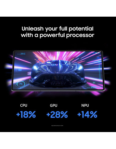 SAMSUNG Galaxy Tab S10+ 12.4" 512GB Plata, Tableta Android