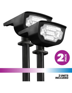 Luces Solares Bionic Burst Bell+Howell 2 Piezas LED IP67 2