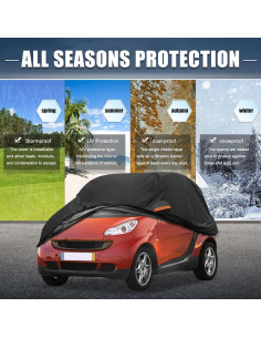 Cubierta de auto X AUTOHAUX para Smart Fortwo 2007-2019 2