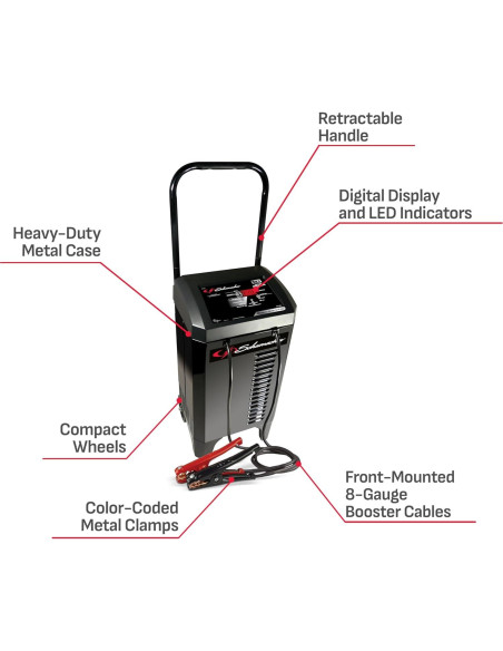 Cargador y Arrancador Schumacher SC1309 200A 6/12V Automático