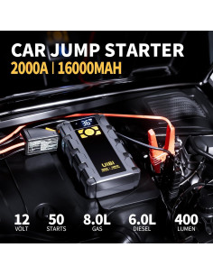 Arrancador UIBI X5 con Compresor 2000A y 150 PSI 2