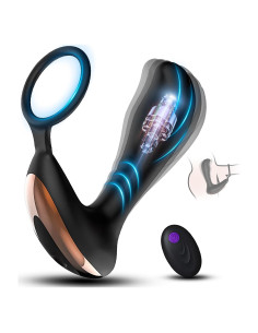 Masajeador de Próstata Portátil Kit de Masaje Silicona