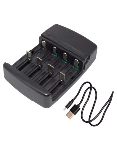 Cargador Universal USB HyperPS para Baterías LiFePO4 3.2V