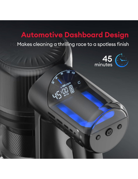 Aspiradora Inalámbrica Ultenic U12 450W 40Kpa 45min