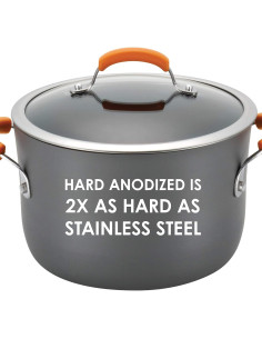 Juego de Utensilios de Cocina Rachael Ray 10 Piezas Gris Naranja 2