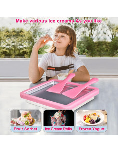 Máquina de Helado Rolado ROEDEER Cuadrado 29.21x24.13cm 2