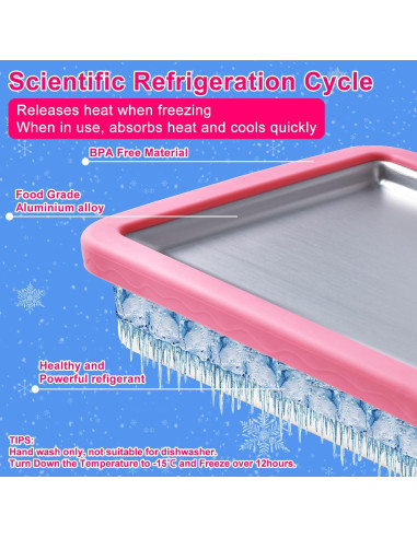 Máquina de Helado Rolado ROEDEER Cuadrado 29.21x24.13cm