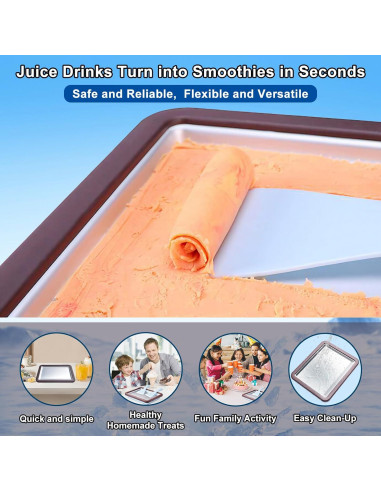 Máquina de Helado Rolado ROEDEER Cuadrado 29.21x24.13cm