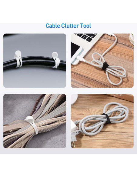 Sujetadores Magnéticos de Silicona Cable Matters 10 Pzs