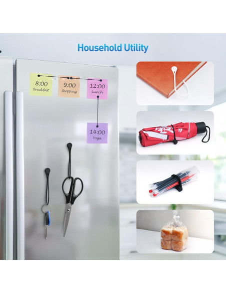 Sujetadores Magnéticos de Silicona Cable Matters 10 Pzs