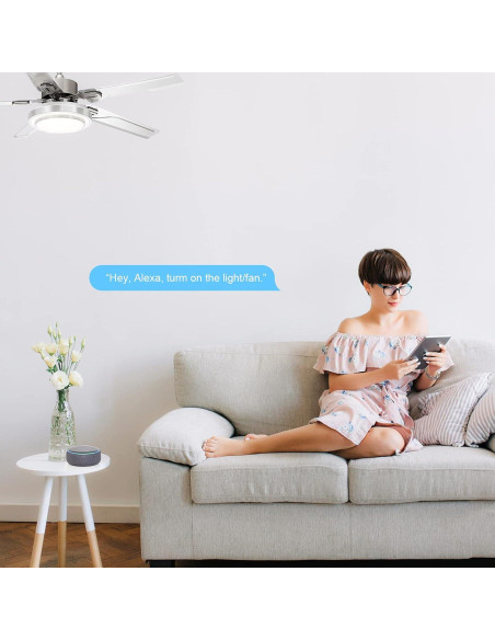 Controlador de Ventilador de Techo WiFi SONOFF iFan04 con Luz