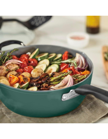 Juego de Sartenes Cuisinart 4 Piezas - Verde Salvia