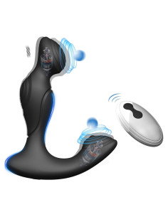 Estimulador de Próstata Control Remoto Silicona Impermeable