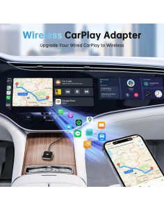 Adaptador CarPlay Inalámbrico JDG para iPhone - Conexión Rápida 2