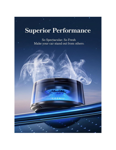 Ambientador de Aire para Autos Ceeniu CF8, Colonia Sándalo