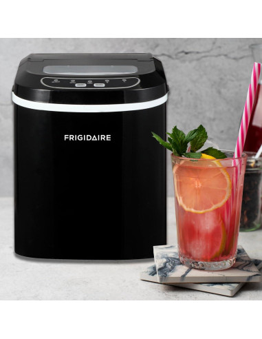 Máquina de Hielo Frigidaire EFIC101 Negra 11.79 kg Portátil