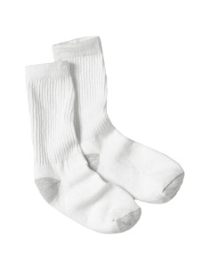 Calcetines de Crew Hanes para Mujeres - Paquete de 10 Blancos